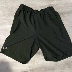 Under armour green shorts